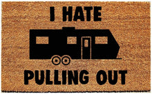 I hate pulling out