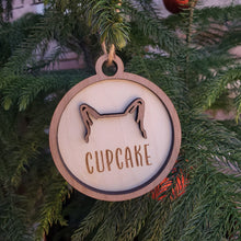 Custom Dog Ear Ornament