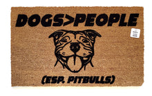 Dogs>People especially pitbulls