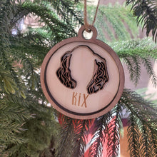 Custom Dog Ear Ornament