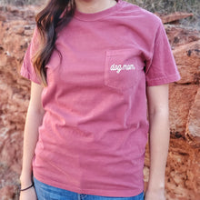 Dog mom pocket tee