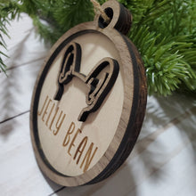 Custom Dog Ear Ornament