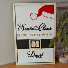 Christmas Count Down Sign