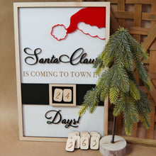 Christmas Count Down Sign