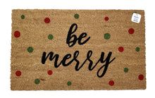 Colorful be merry doormat