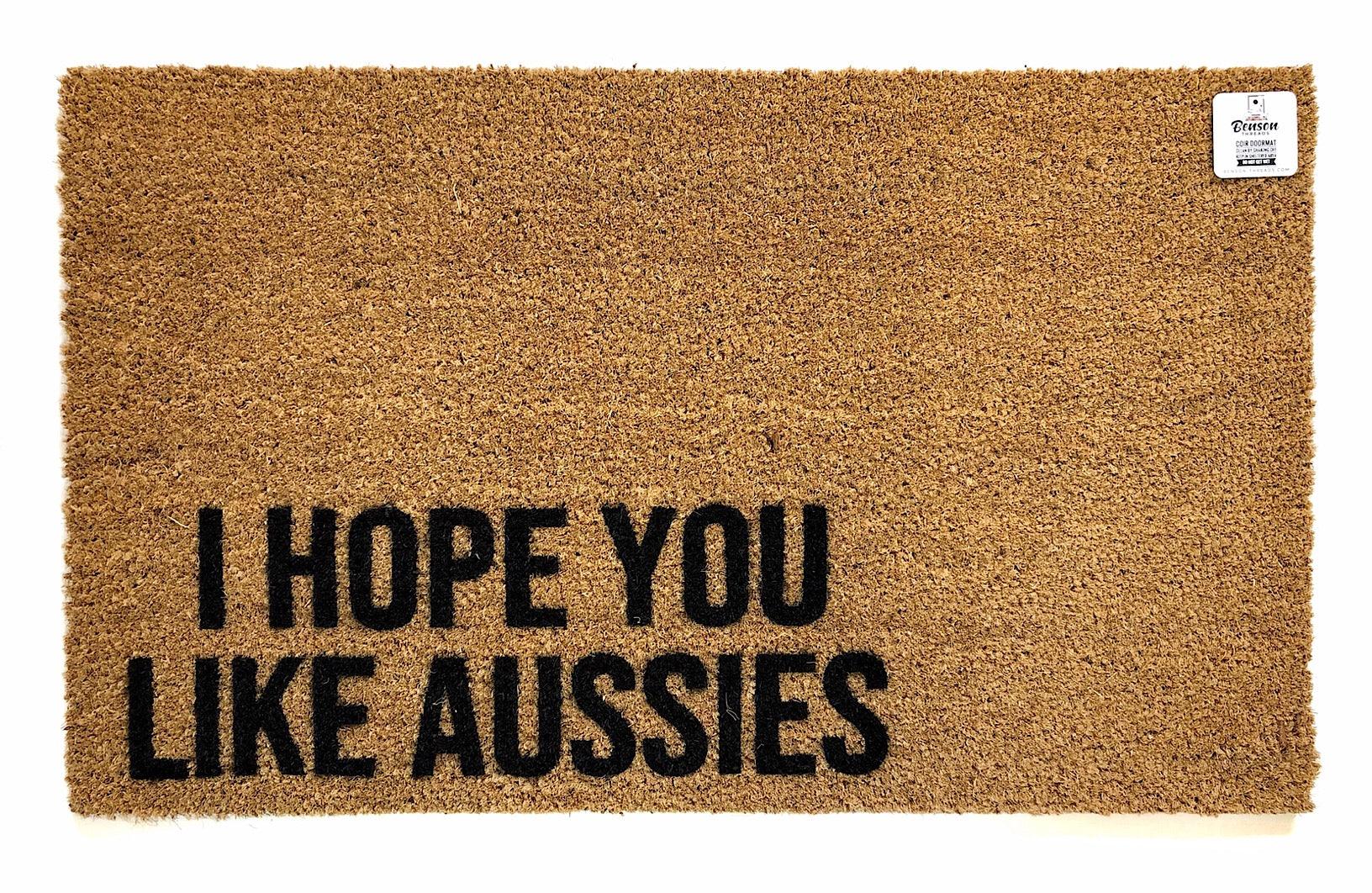 Hope you shop like pitbulls doormat