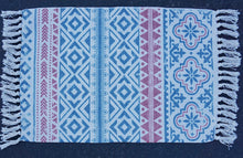 Red White & Blue Fringe Under-mat