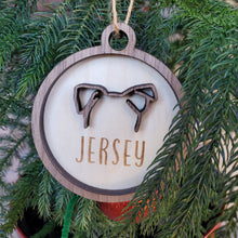 Custom Dog Ear Ornament