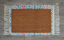 Red White & Blue Fringe Under-mat