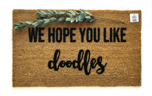 We hope you like doodles fancy doormat