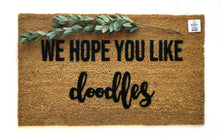 We hope you like doodles fancy doormat