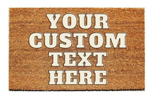 CUSTOM DOORMAT