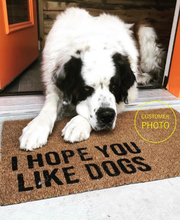 I hope you like dogs doormat