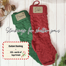 Stockings for shelter paws- FUNDRAISER