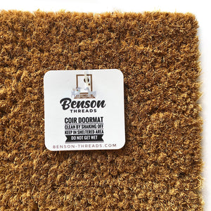 There's no base like home doormat