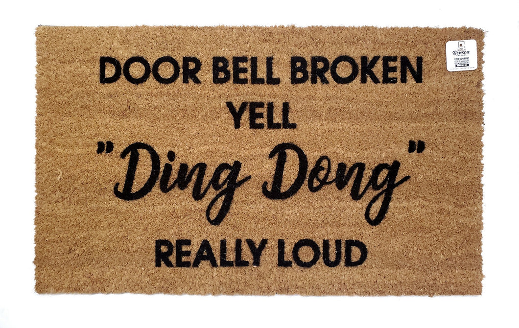 Doorbell Broken yell 