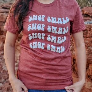 Shop Small Retro Shirt