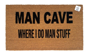 Man Cave doormat