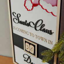 Christmas Count Down Sign