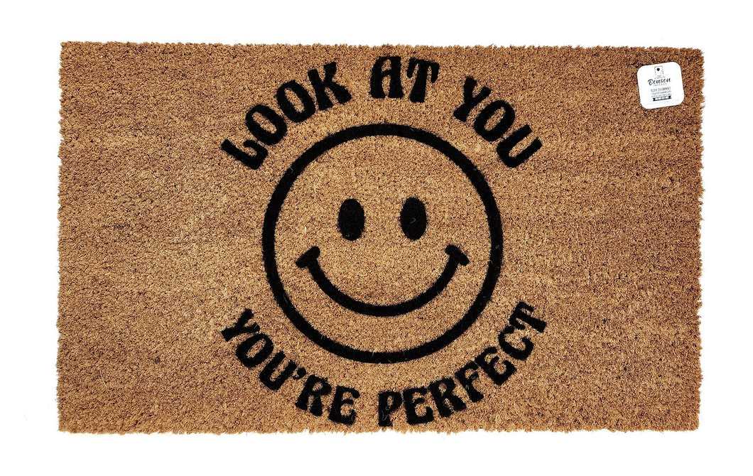 Look at you- you're perfect doormat