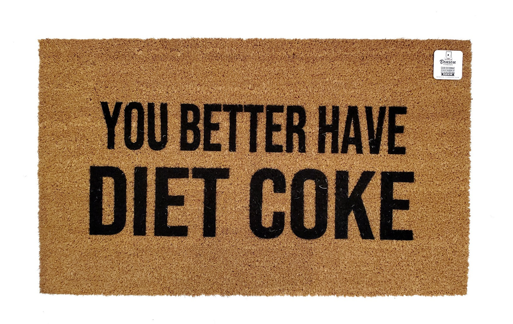 Funny Diet Coke Doormat, Funny Welcome Mats