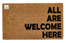 All are welcome here doormat