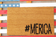 America Door Mat, letting your visitors know you love your freedom. July 4th