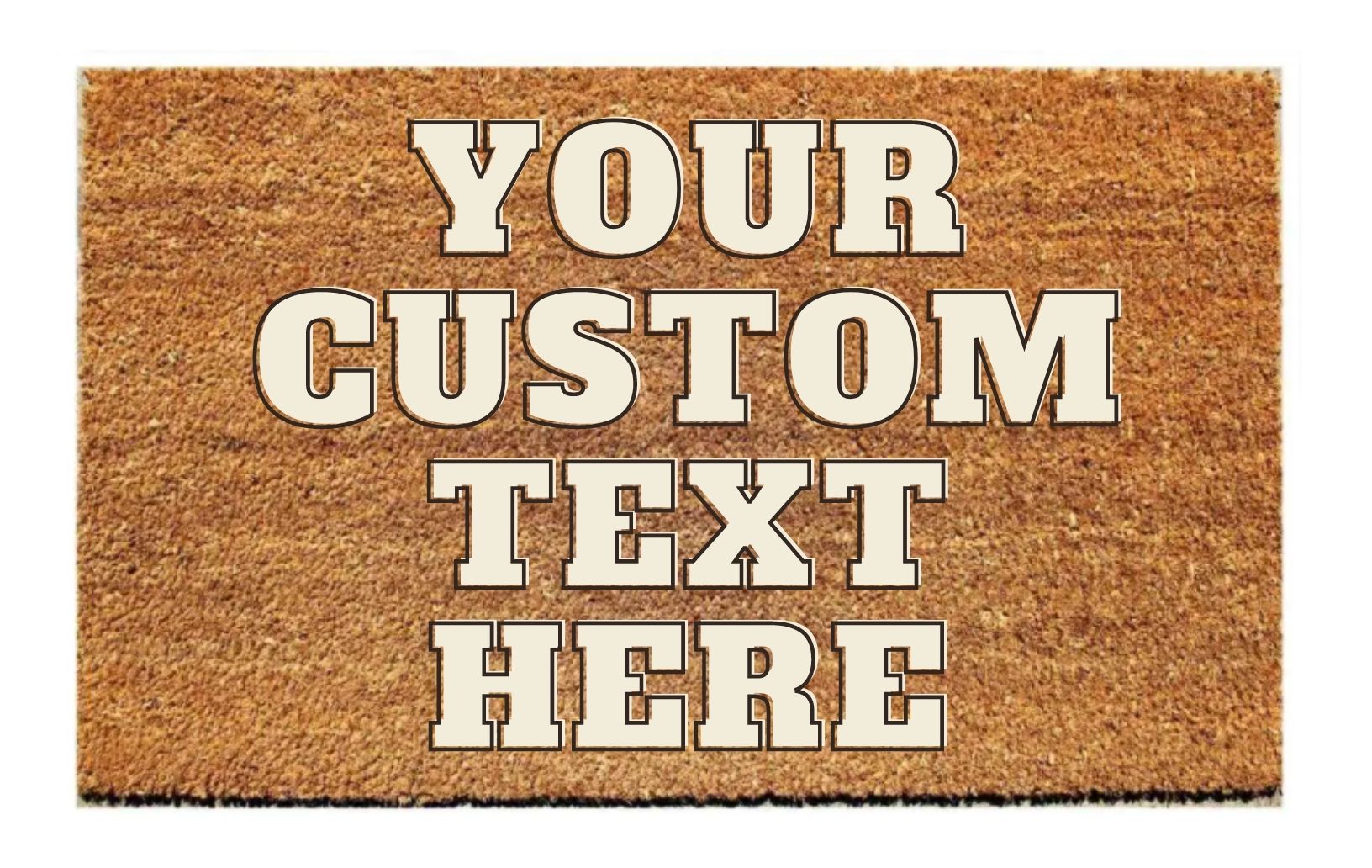 Custom Text Doormat – allthingsprettyshop
