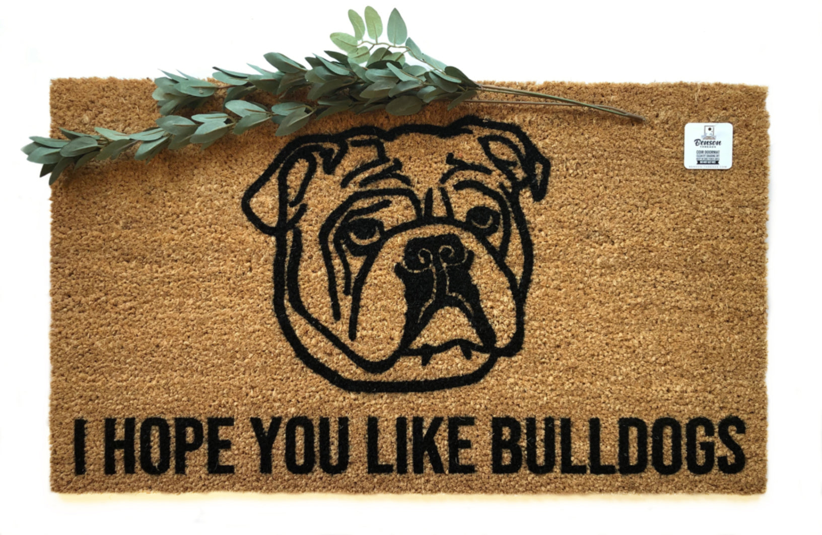 Hope you like shop bulldogs doormat