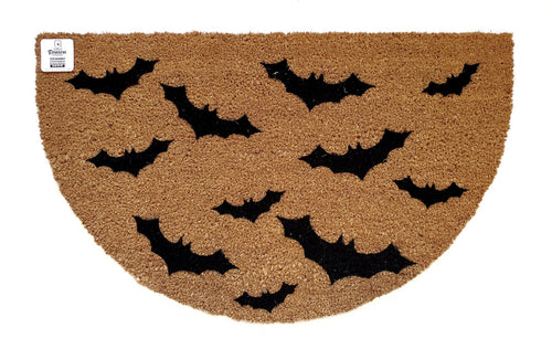 Bat semi circle doormat
